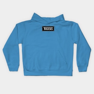 Trucks - Vans Parody Kids Hoodie